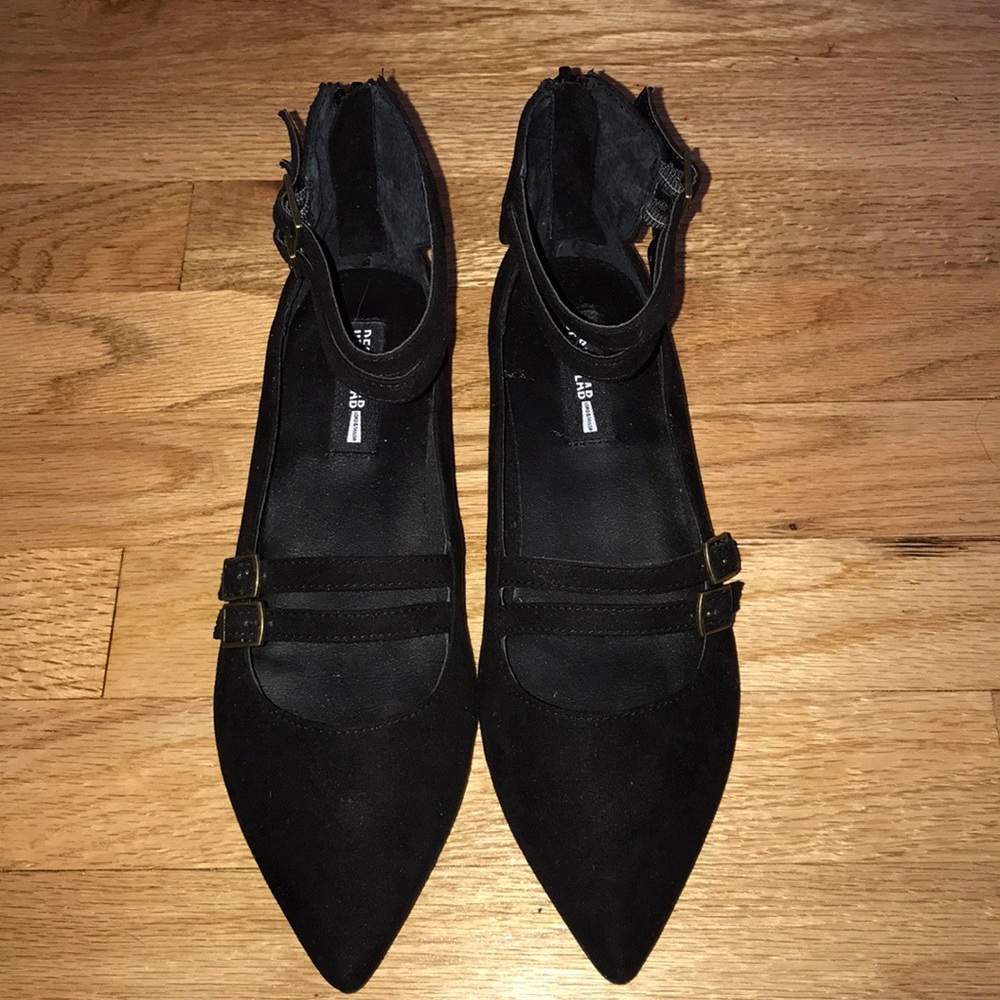 New Without Tags Pointed Toe Ankle Strap Flats - image 3